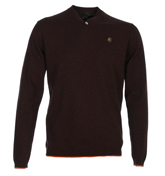Kidlington Purple Y-Neck Sweater