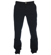 Peakirk Navy Chino Trousers -