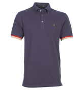 Tupton Purple Pique Polo Shirt