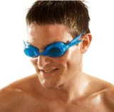 Onebody Swim Goggles, Adult, 1 piece, BLUE, shatter resistant, ant- fog
