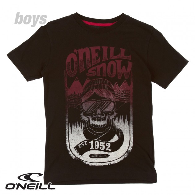 Boys ONeill Garvanza T-Shirt - Black Out