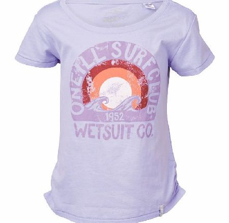 Girls Oceanside T-Shirt Purple Heather