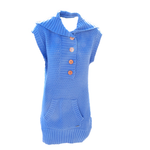 Ladies ONeill Emiko Long Knitted Top. Blue