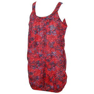 Ladies ONeill Tamiko Tank Top. Red AOP
