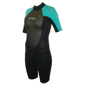 O`Neill Ladies Oneill Reactor Spring Wetsuit. Black Lagoon