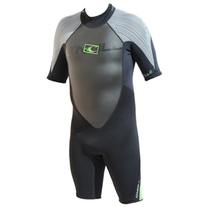 O`Neill Mens Hammer S/S Spring Wetsuit. Metal