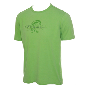 Mens ONeill Army John T-Shirt. Peridot Green