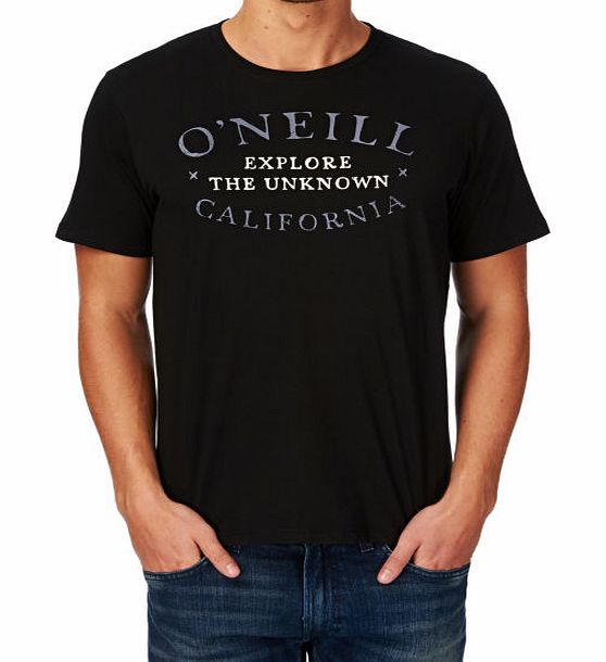 Mens ONeill Going Bk To Cal T-Shirt - Black Out