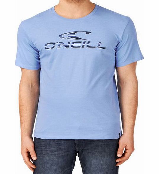 Mens ONeill Lm Capitol T-shirt - Stone Blue