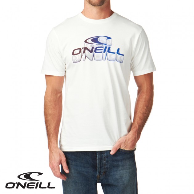 Mens ONeill LM Corporate Logo T-Shirt - Powder