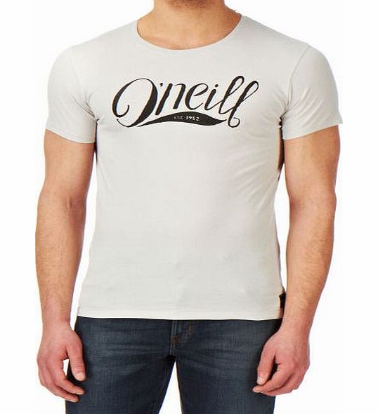 Mens ONeill Lm Graduate T-shirt - Urban White