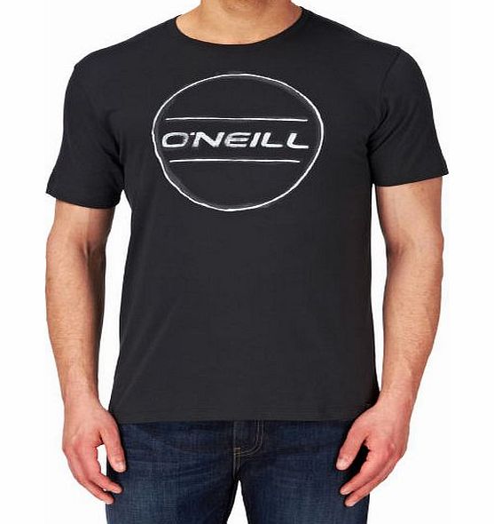 Mens ONeill Lm Painted Logo T-Shirt - Pirate