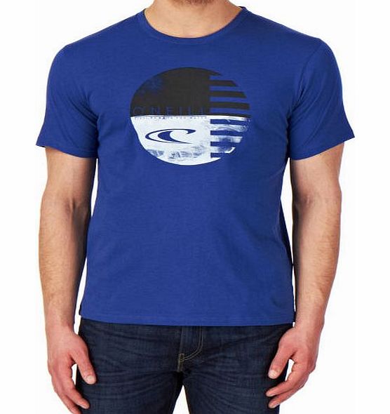 Mens ONeill Lm Target T-shirt - True Blue