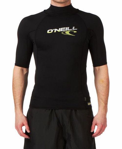 O`Neill Mens ONeill Skins S/S Turtleneck Rash Vest -