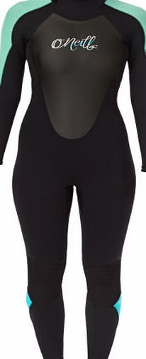 O`Neill Womens Epic 3/2mm Back Zip Wetsuit -
