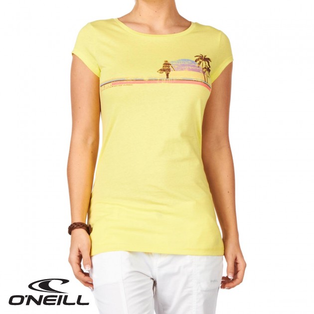 Womens ONeill LW Epine S/Slv Tee T-Shirt -