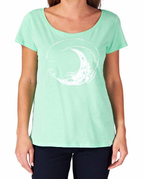 Womens ONeill Nina S/slv T-Shirt - Ocean Wave