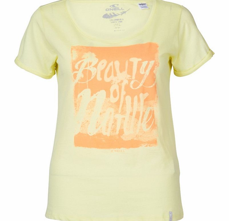 Womens Outrigger T-Shirt Tender Yellow