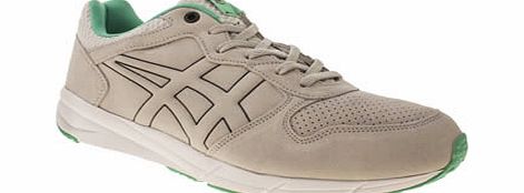 onitsuka tiger Light Grey Shaw Runner Trainers