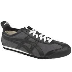 Onitsuka Tiger Male Mexico 66 Iv Leather Upper Fashion Large Sizes in Black