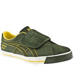 Male Onitsuka Fabre 74 Vc Leather Upper Fashion Trainers in Green
