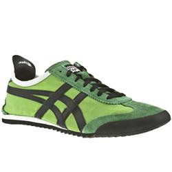 Male Onitsuka Tiger Mexico 66 Dx Fabric Upper Fashion Large Sizes in Green