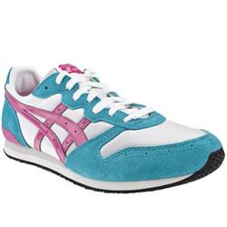 Onitsuka Tiger Male Onitsuka Tiger Saiko Runner Fabric Upper Fashion Trainers in Blue