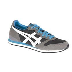 Onitsuka Tiger Male Saiko Runner Textile/Other Upper Textile Lining Fashion Trainers in Black-White