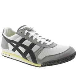 Onitsuka Tiger Male Ultimate 81 Manmade Upper in White and Grey