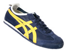Mexico 66 Navy/Yellow Leather
