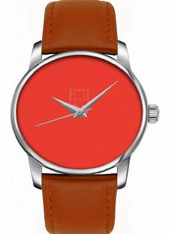 Casual Analog Wrist Watch with Game - Red Background for Ladies and Girls
