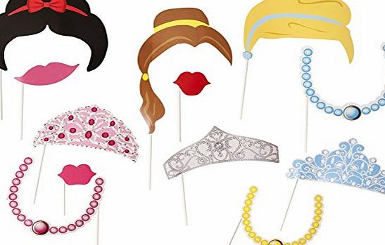 OOTB Princess Girls Party Photo Booth Props