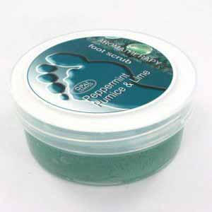 Peppermint Pumice and Lime Foot Scrub 200ml