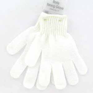 Opal Crafts White Exfoliating Gloves