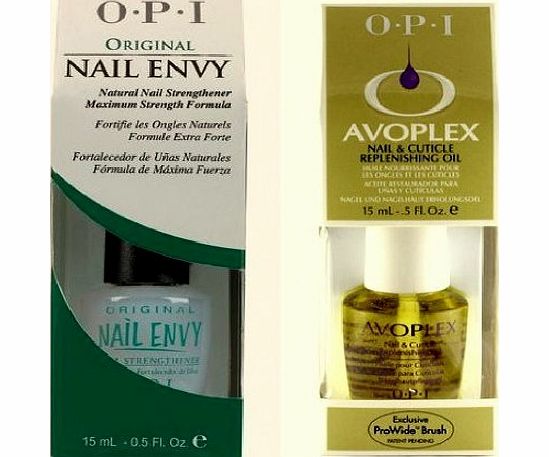 OPI  Original Nail Envy 15ml   Opi Avoplex Nail amp; Cuticle Replenishing Oil 15ml Super Combo