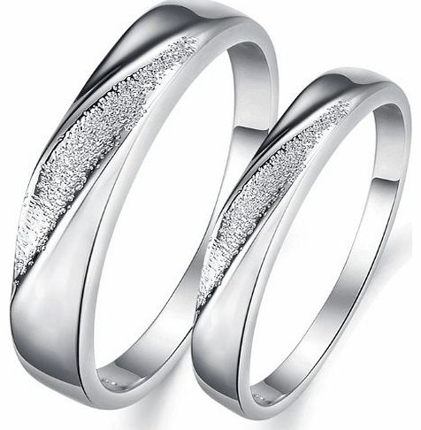 Jewellery Rings Platinum Plated In Alloy White Gold Engagement Rings Doll Polish Wedding Bands,Men - Size R