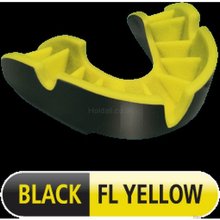 Black Yellow Silver Mouthguard