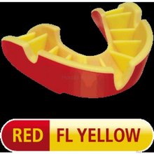 Red FL Yellow Silver Mouthguard