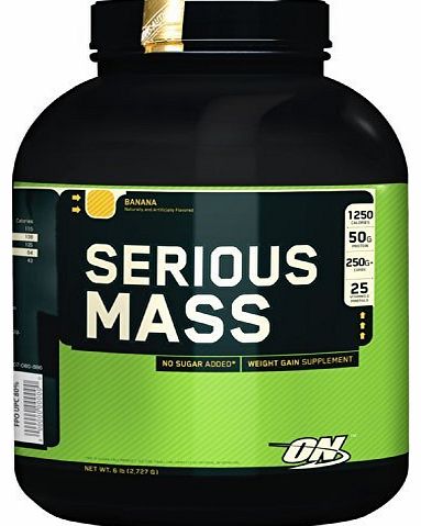 Optimum Nutrition Serious Mass Chocolate 2720g - CLF-OPT-SM-6CH