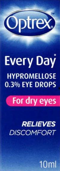 Optrex, 2102[^]0139126 Everyday Dry Eye Drops