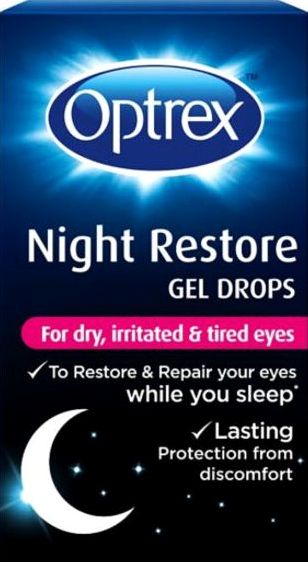 Optrex, 2102[^]0139426 Night Restore Gel Drops