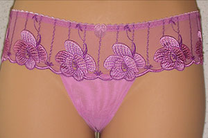 Swing embroidered g-string by Opus