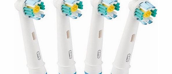 Oral-B Braun Oral-B EB18-4 3DWhite Replacement Rechargeable Toothbrush Heads - Pack of 4