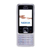 Orange Nokia 6300 Mobile Phone Silver