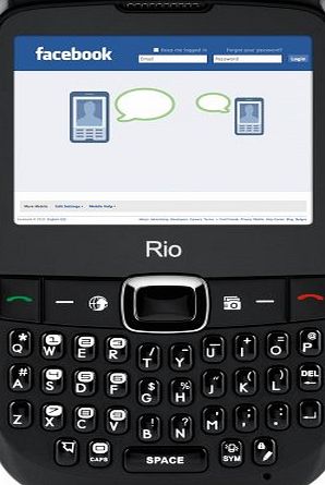 Orange Rio Pay As You Go Mobile Phone Including - Black
