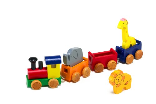Orange Tree Toys Animal Train