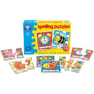 Orchard Toys Spelling 3 4 and 5 piece Jigsaw Puzzled