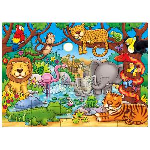 Whos In the jungle 25 Piece Jigsaw Puzzle