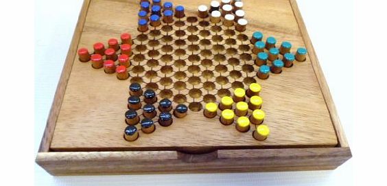 Orchid Living Ltd.com Hand Made Large Chinese Checkers