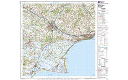 : Landranger Map 1:50 000 - Ashford and Romney Marsh 189